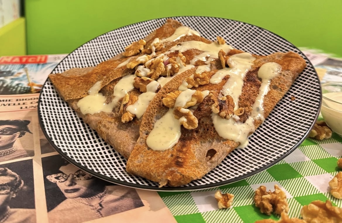 Actualité de Mamie Bigoude sur la galette duy mois : Galette végétarienne Jumelle Léonie savoureuse et colorée